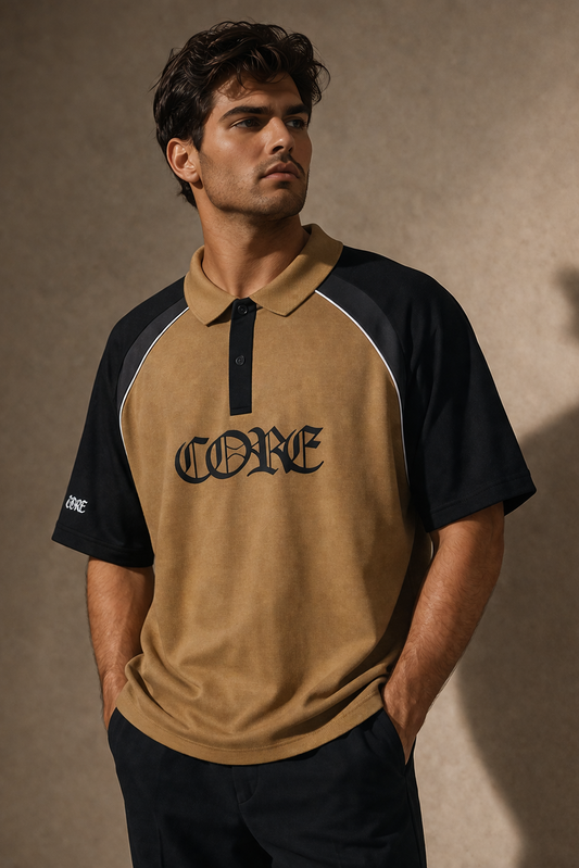 CORE OVERSIZE RELAXED FIT POLO
