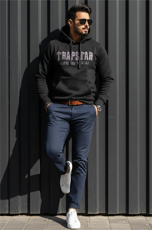TRAPSTAR EMBROIDERED HOODIE