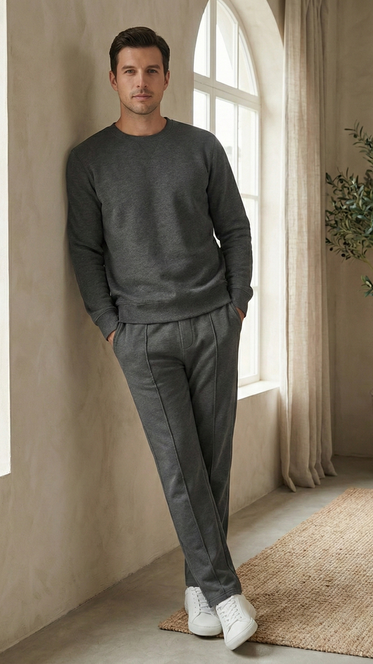 TERRY TROUSER - GRAY