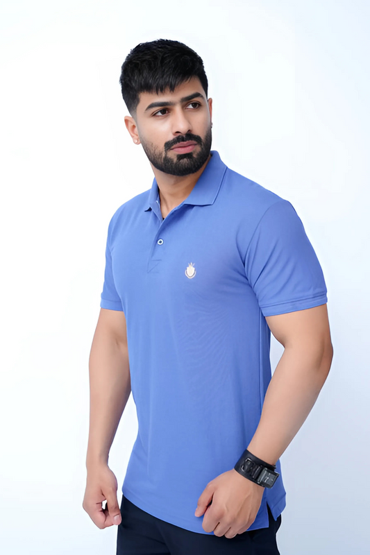 Pique Embroidered Logo Polo