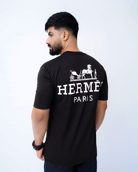 Deluxe hrms Both side logo T-shirt