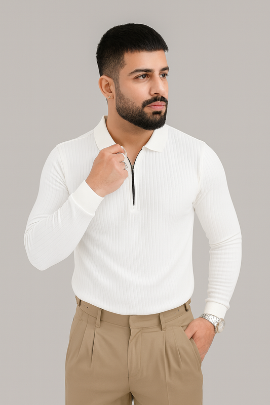 Old Money PQ Textured Polo