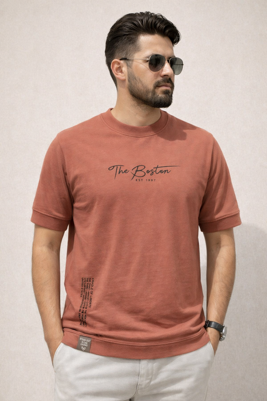 BOSTON OVERSIZED RELAXED FIT T-SHIRT