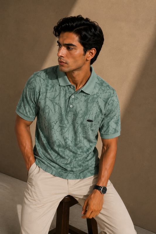 "VOGUE" SIGNATURE POLO T SHIRT