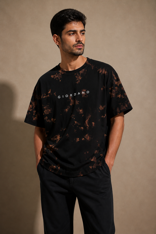 GIORDANO TYE & DYE RELAXED FIT T SHIRT