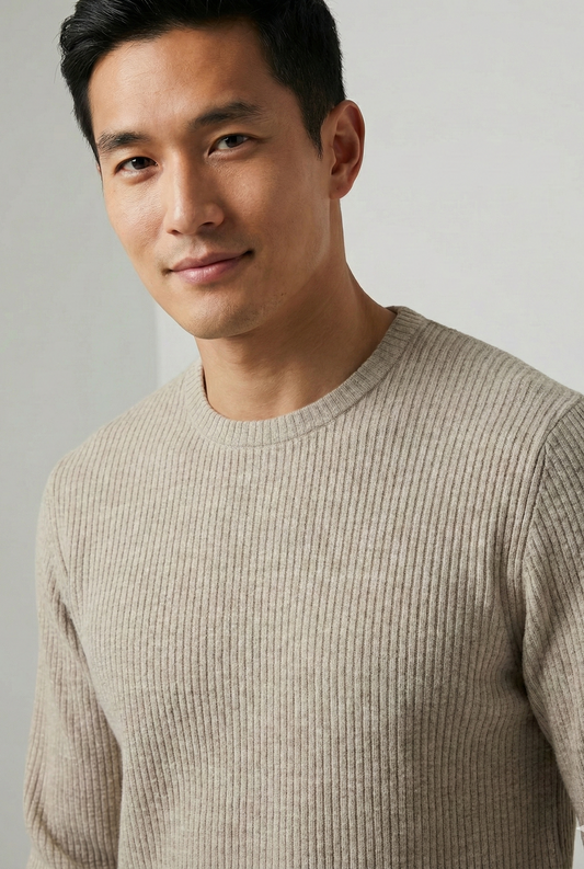 VOGUE X Cord-Texture Knit